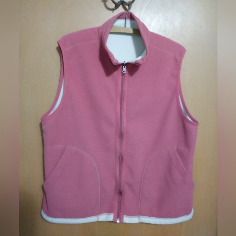 Reversible fleece vest(M)***